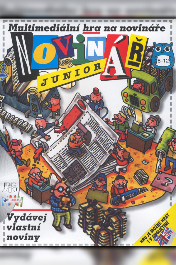 Novinář junior - přebalový obrázek hry