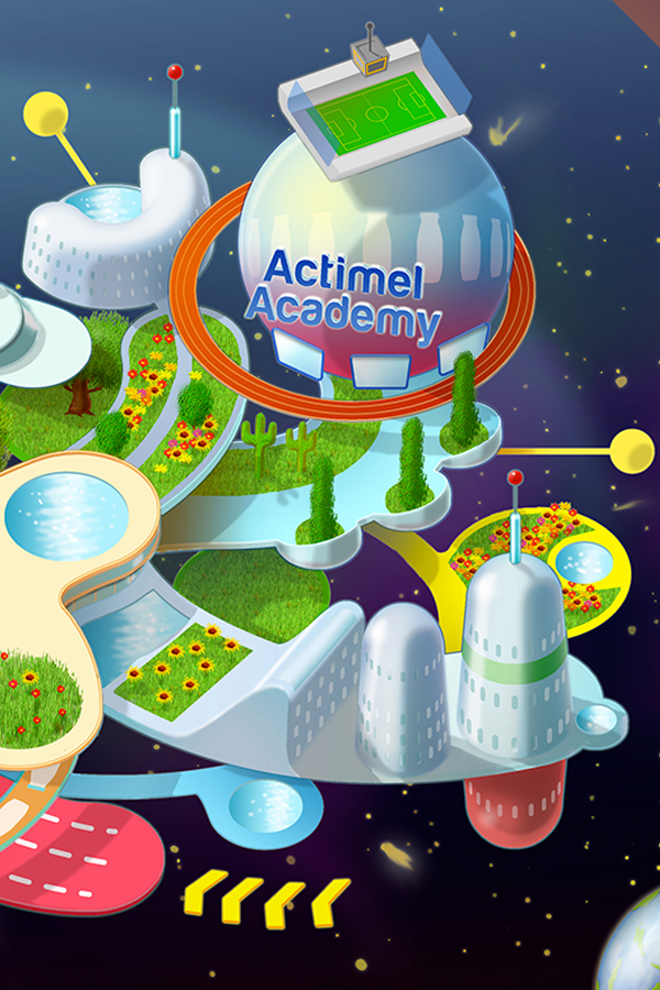 Actimel Academy - přebalový obrázek hry