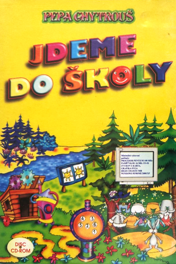 Pepa Chytrouš: Jdeme do školy - přebalový obrázek hry