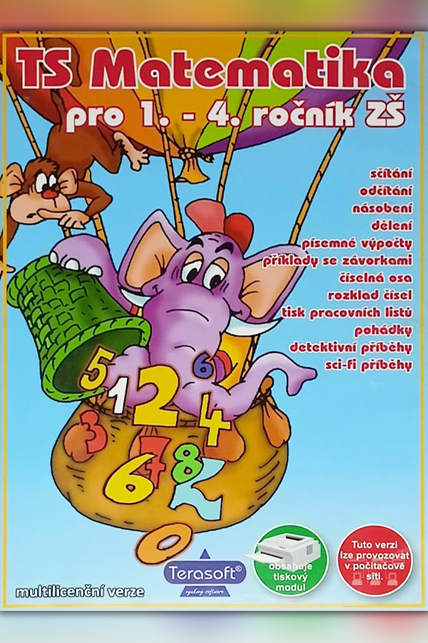 TS Matematika pro 1. – 4. ročník ZŠ - přebalový obrázek hry