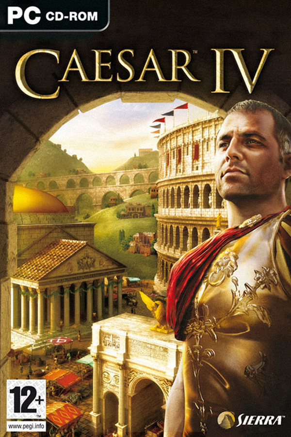 Caesar IV - přebalový obrázek hry