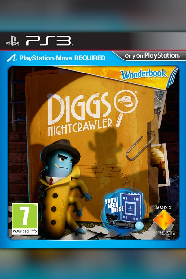 Wonderbook: Diggs Nightcrawler - přebalový obrázek hry