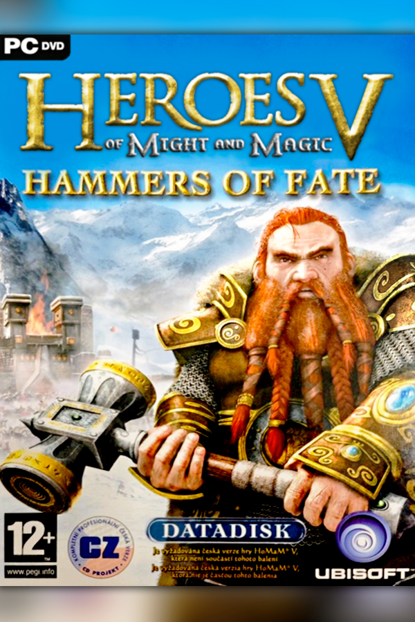 Heroes of Might and Magic V: Hammers of Fate - přebalový obrázek hry
