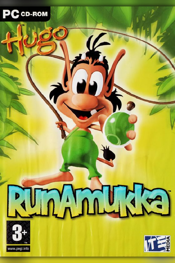 Hugo: RunAmukka - přebalový obrázek hry
