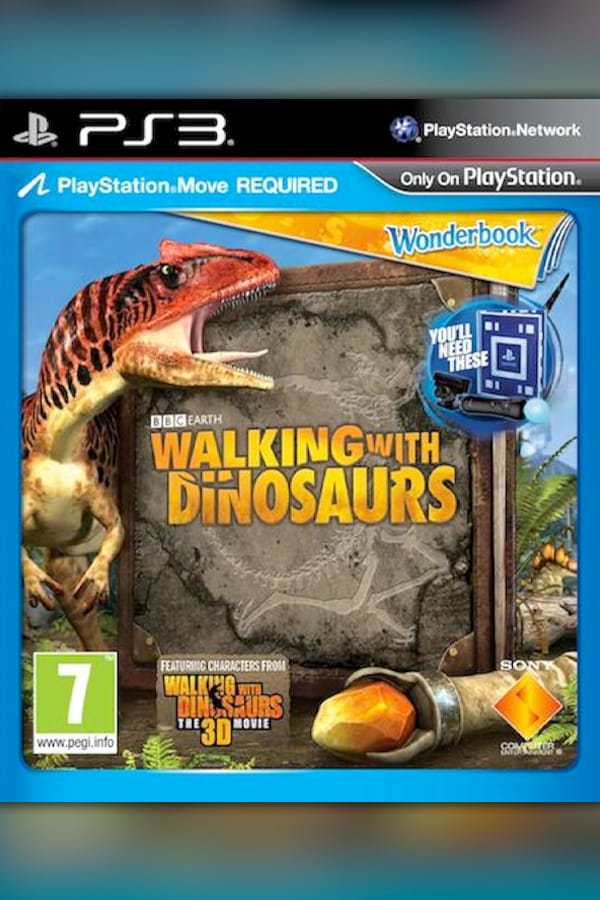 Wonderbook: Walking with Dinosaurs - přebalový obrázek hry